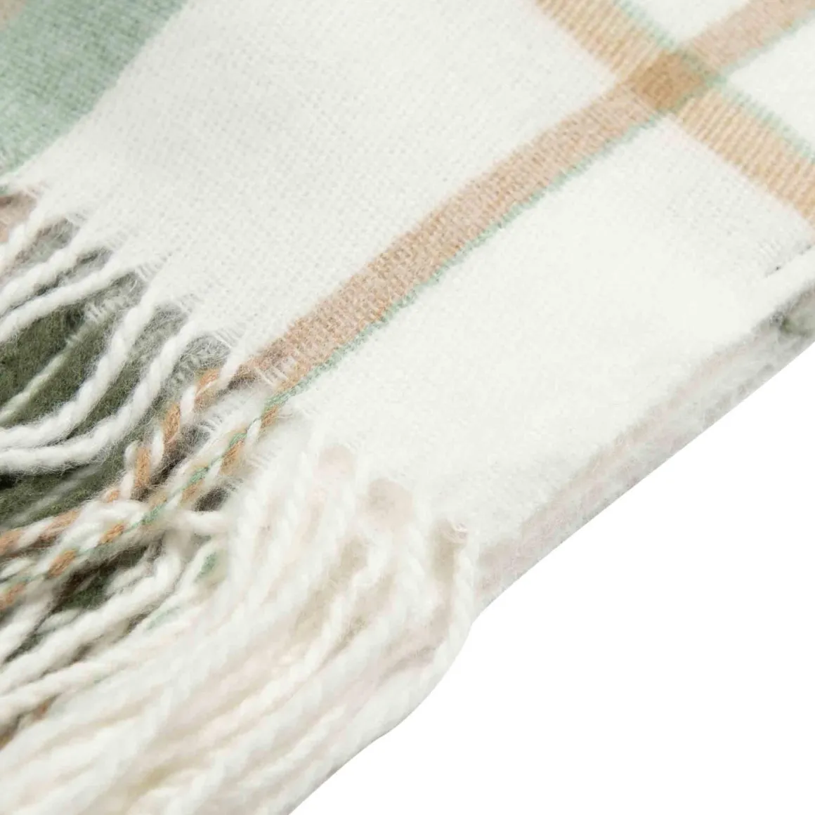 Pledd Tartan 130x170 cm grønn