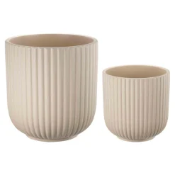 Potte Riley matt 14 cm, beige