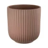Potte Riley matt 20 cm, brun