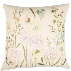 Puterekk Saga brodert multi 48x48cm