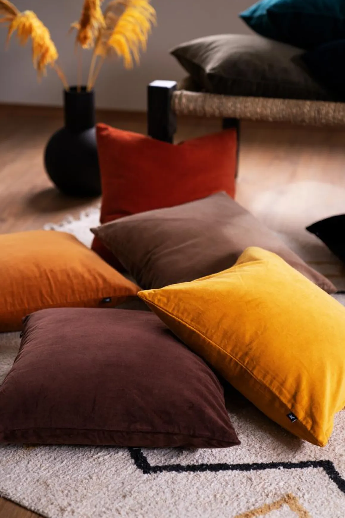 Putetrekk Dolores mørk Kamel