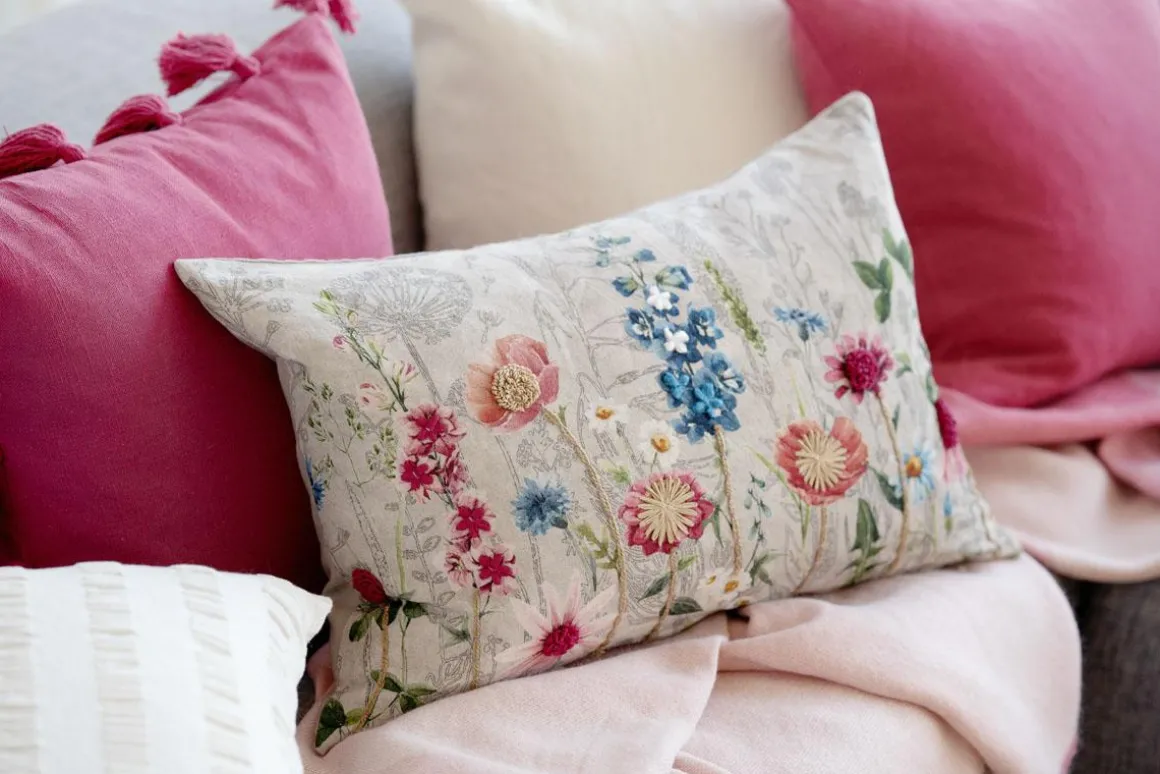 Putetrekk Fanny 48x48 cm, rosa