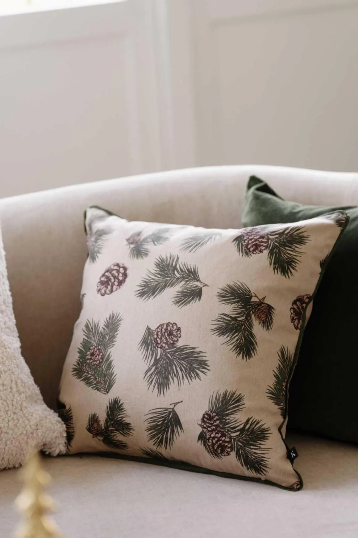 Putetrekk Furufunn 48x48cm