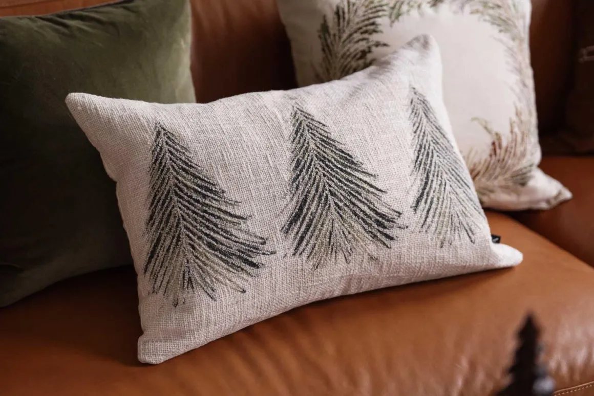 Putetrekk gullskog 40x60 cm