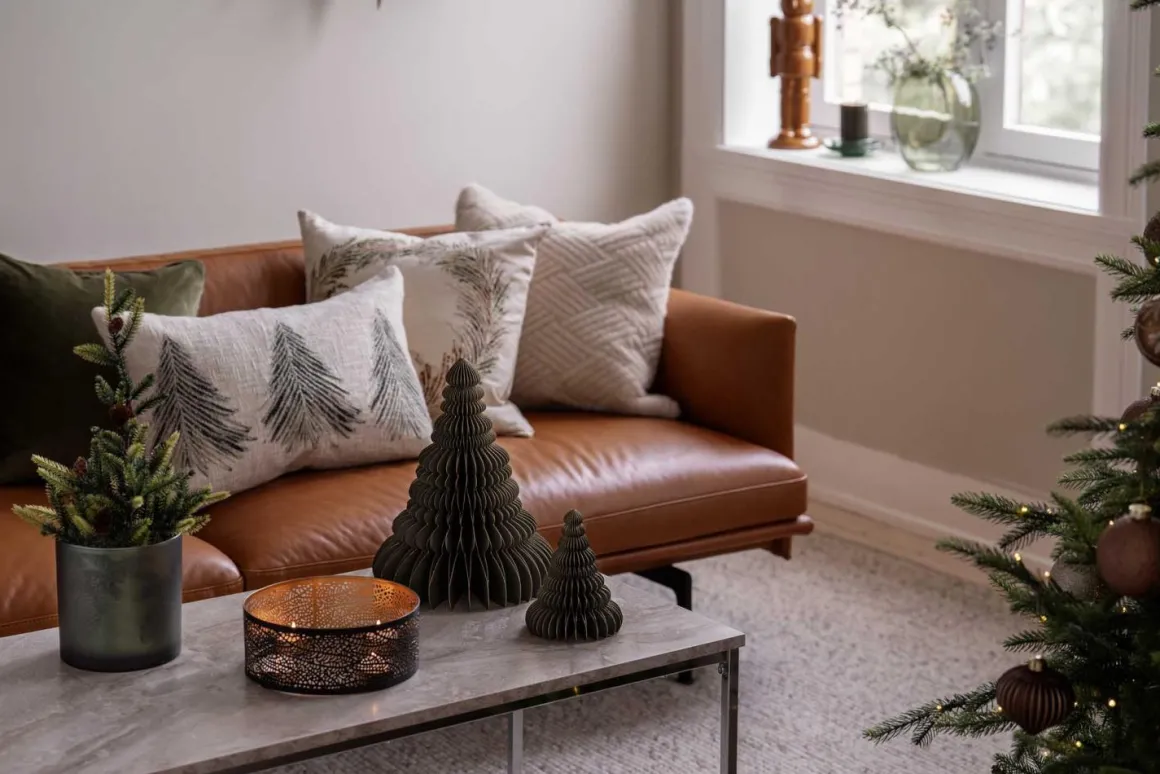 Putetrekk gullskog 40x60 cm