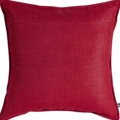 Putetrekk Herringbone 48x48cm rød