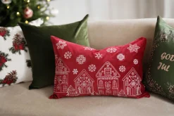 Putetrekk Julehus 40x60cm