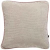 Putetrekk Kayla med piping48x48 cm lys beige