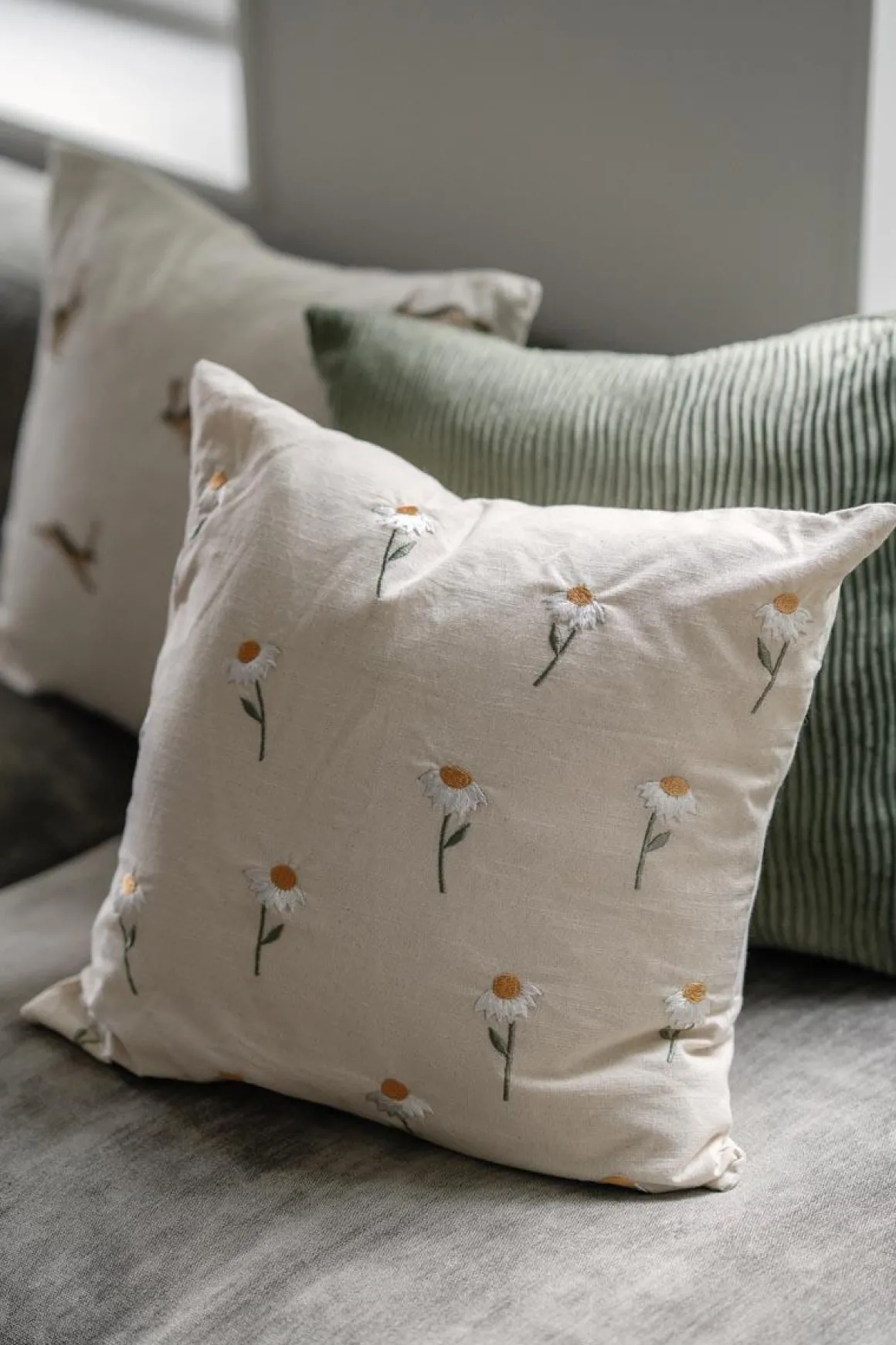 Putetrekk Margeritt 48x48 cm