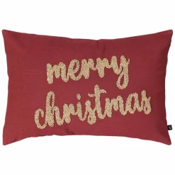 Putetrekk perler Merry Christmas 40x60cm
