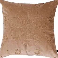 Putetrekk perler snøkrystall 48x48cm