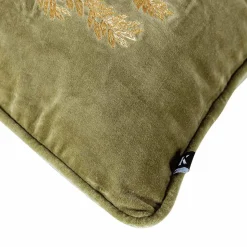 Putetrekk velur Gulltre broderi 48x48cm