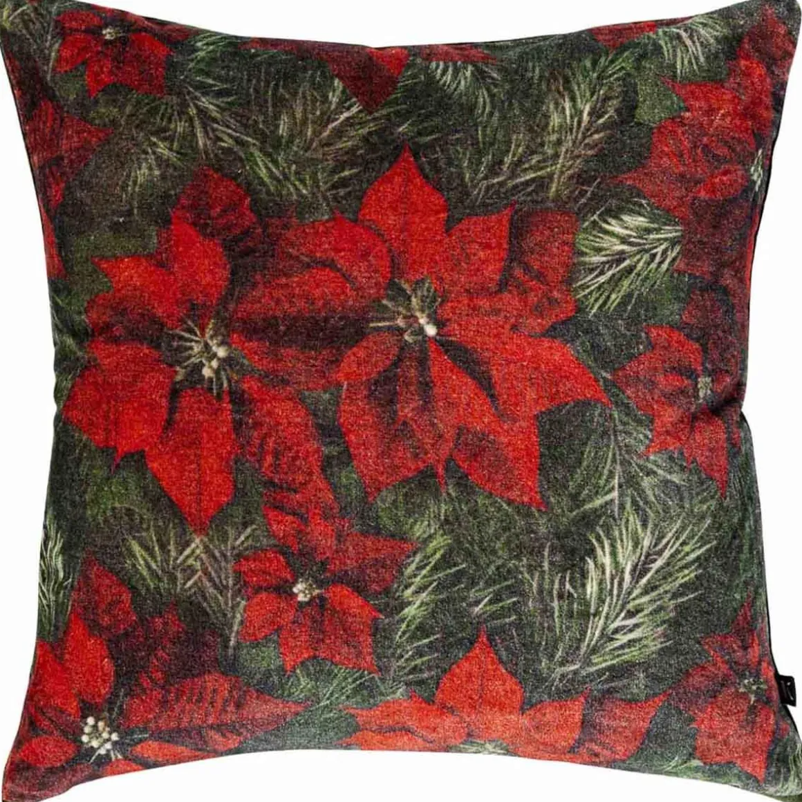 Putetrekk velur Julestjerne 48x48cm