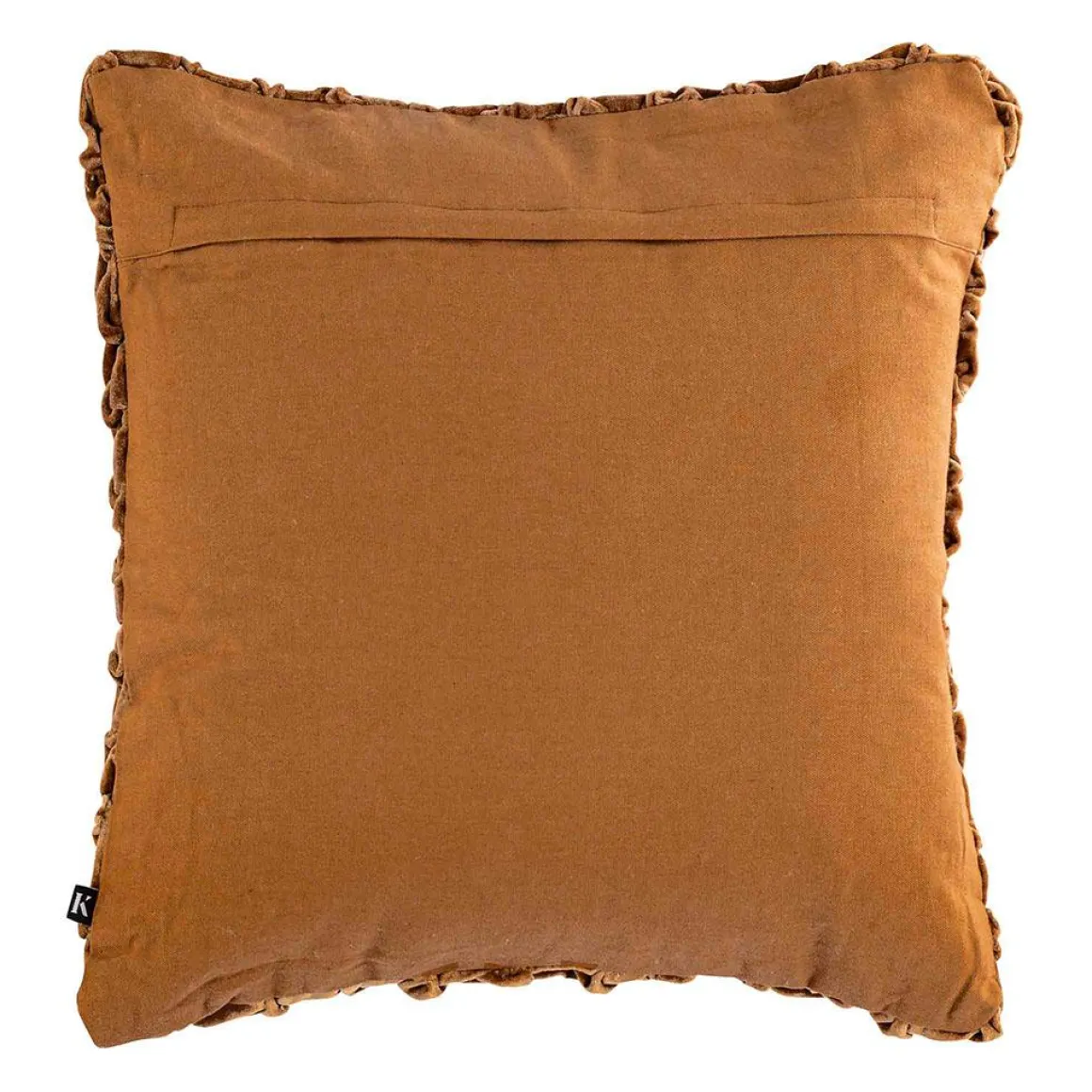 Putetrekk velur Sassari 48x48cm brun