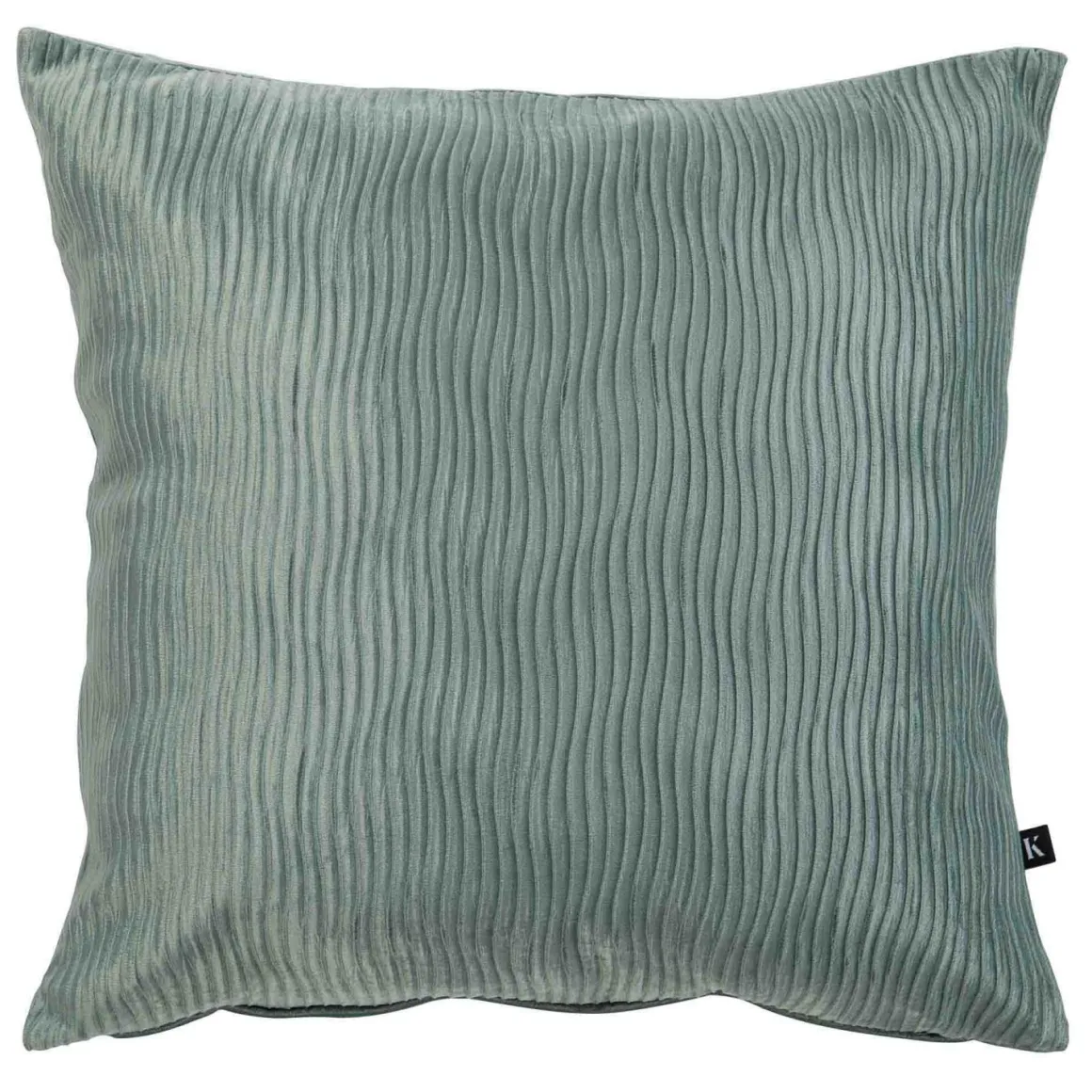 Putetrekk Waves 48x48 cm, aqua