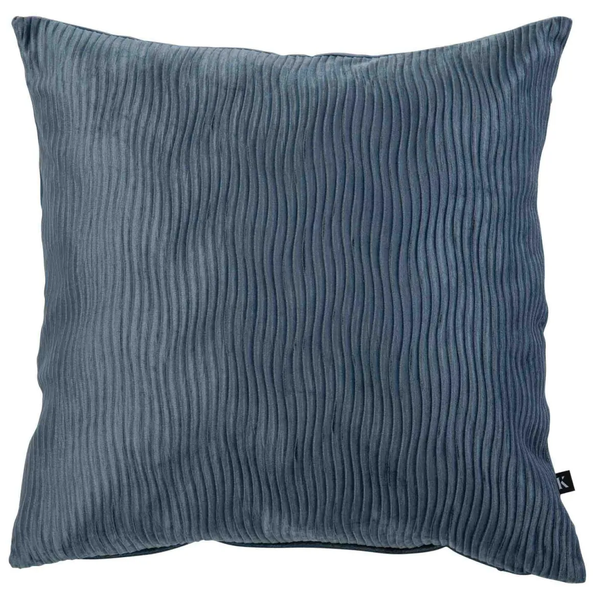 Putetrekk Waves 48x48 cm blå