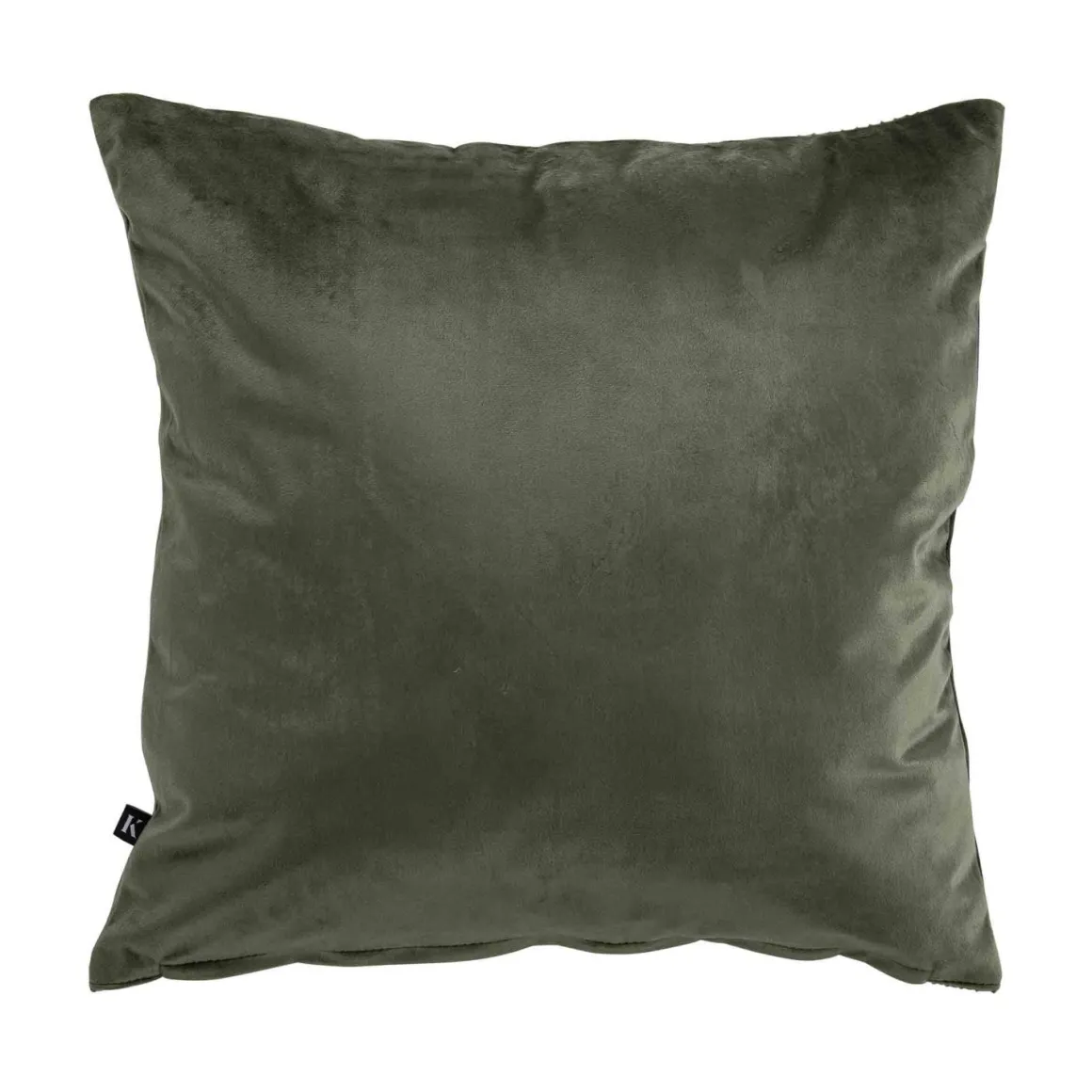 Putetrekk Waves 48x48 cm mørk grønn