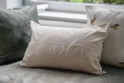 Putetrekk Waves 48x48 cm mørk grønn