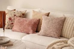 Putetrekk Waves 48x48cm Cognac