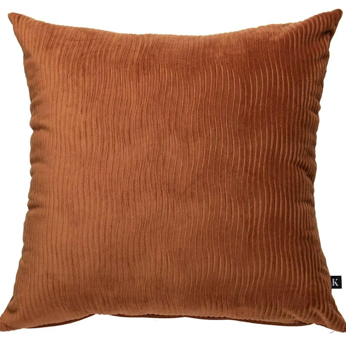 Putetrekk Waves 48x48cm rust