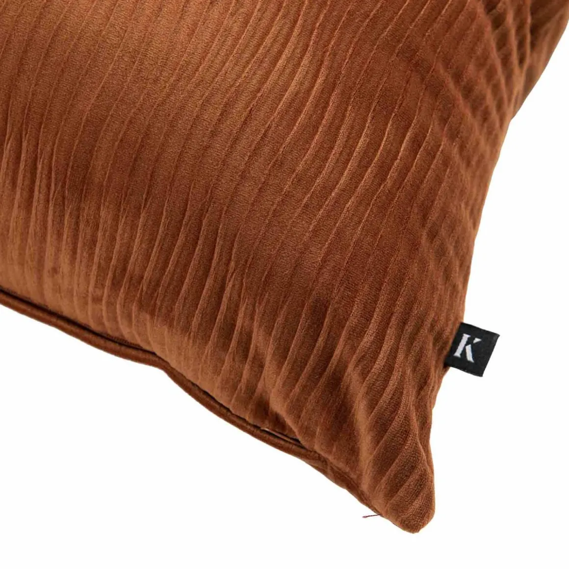 Putetrekk Waves 48x48cm rust