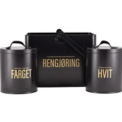 Rengjøringsboks sort