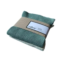 Sabor - Home Kjøkkenkluter 2-pk blå