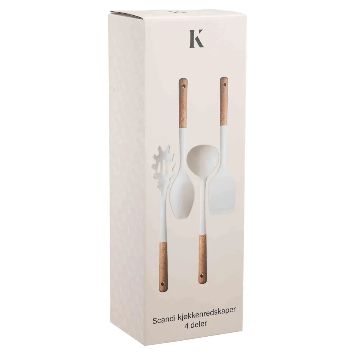 Scandi kjøkkenredskaper 4 deler