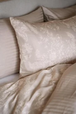 Sengesett Amalia Sateng 140x200 cm, beige