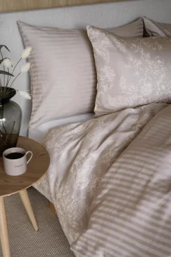 Sengesett Amalia Sateng 140x220 cm, beige