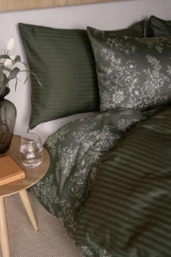 Sengesett Amalia Sateng 140x200 cm, grønn