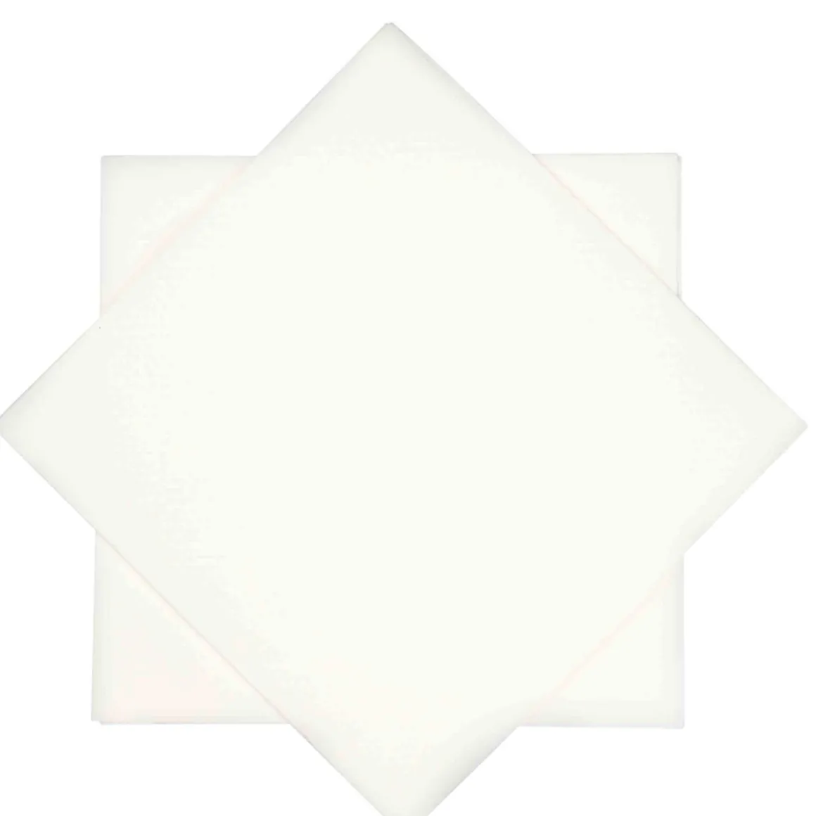 Serviett airlaid 40x40cm hvit