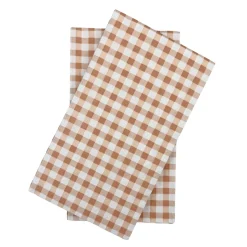 Serviett Check oker
