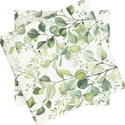 Serviett Eucalyptus blad