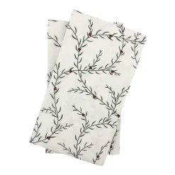 Serviett julegren hvit