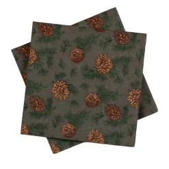 Serviett Kongle Grønn