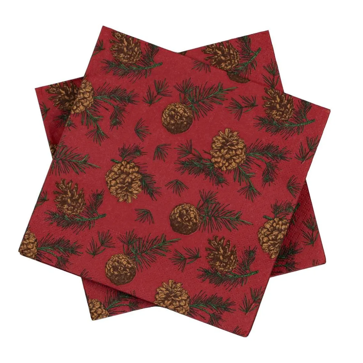 Serviett Kongle Rød