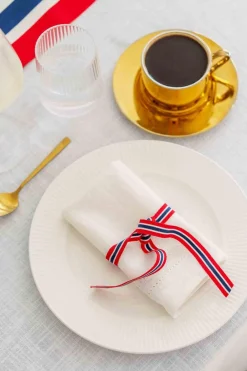 Serviett Molly 35x35cm hvit