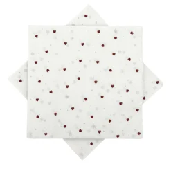 Serviett småhjerter