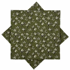 Serviett Tiny Flowers grønn