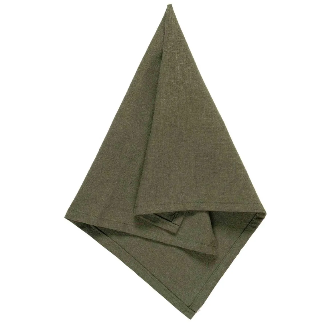 Serviett Vindel Lin 42x42cm 4pk grønn