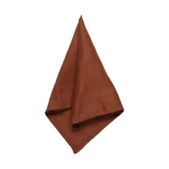 Serviett Vindel Lin 42x42cm rust