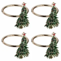 Serviettring juletre