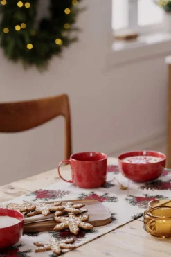 Skål Christmas Reindeer rød