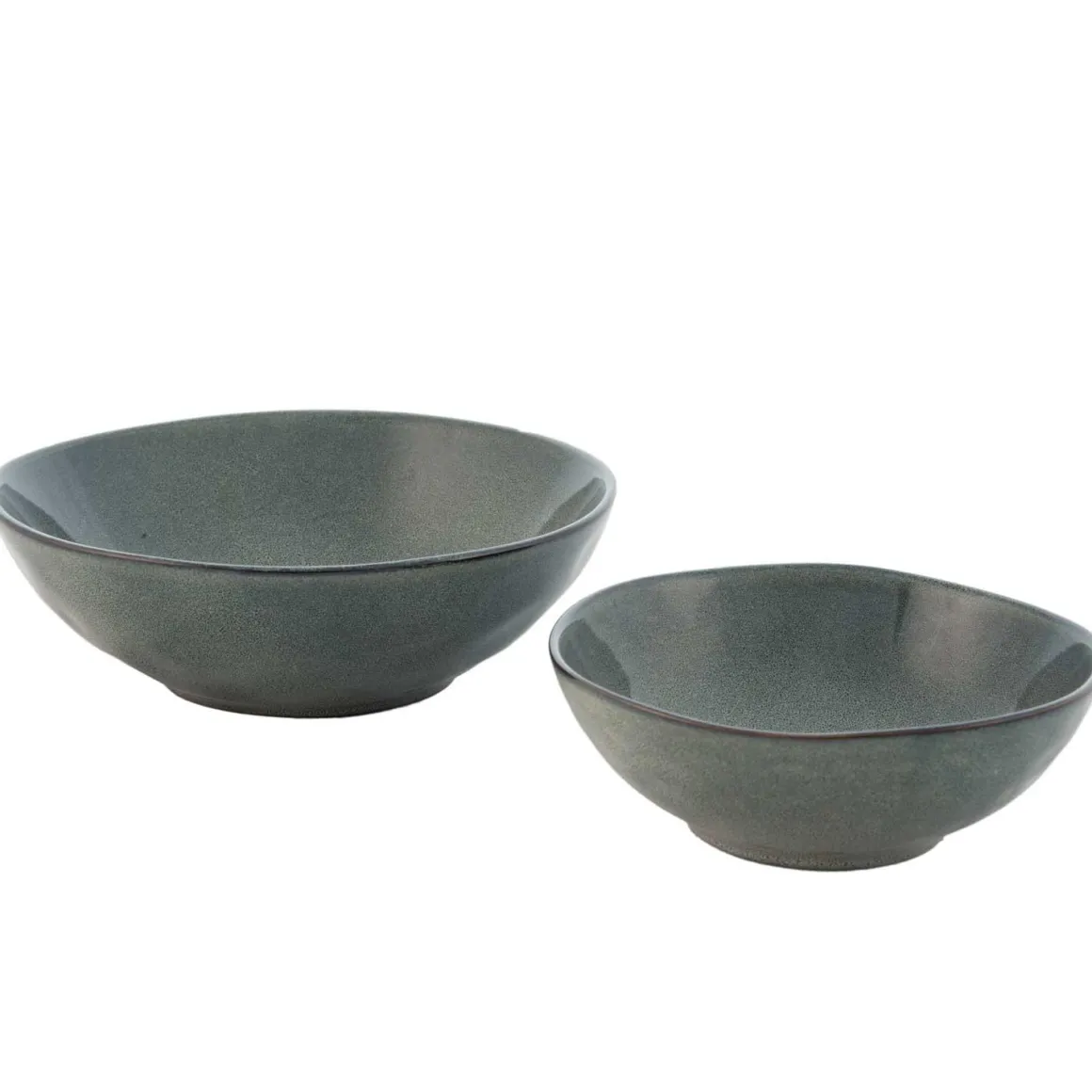 Skål Iben 18 cm grønn-blå