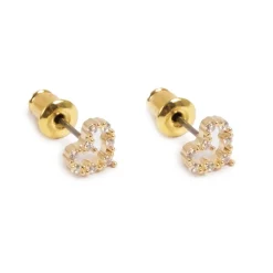 Små ørerobber, cz hjerte, Gull