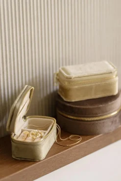 Smykkeskrin Nora D10 cm brun