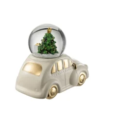 Snøkule Bil med tre