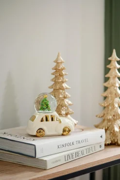 Snøkule Bil med tre