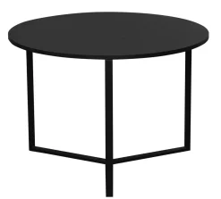 Sofabord Naima sort rund Ø70cm